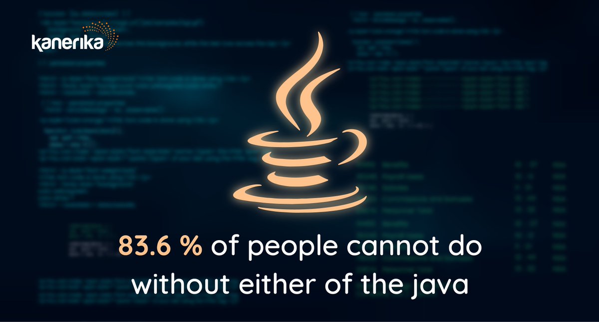 KanerikaSoft's tweet photo. One fuels the #morning, other fuels the #work.
The way #coffee is a work-necessity for most #people, Java is one of the most widely used languages in the #technical world. We're celebrating #Javaday, modernisation that #Java has brought

#codinglife #code #tech #solutions #data https://t.co/0nXuLPLczB