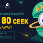 Image for the Tweet beginning: Win $CEEK by joining pre-AMA