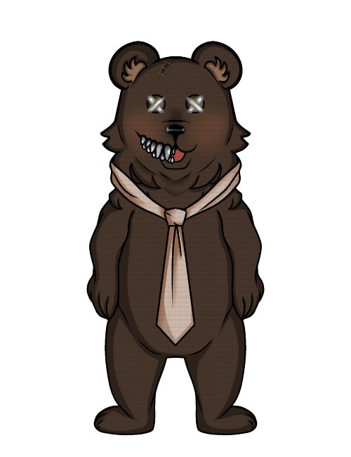 DanganProjectIH's tweet photo. mascot of our killing game as I tried to draw one😟 🐻🧸 #Fanganronpa #danganronpa #danganronpaoc #fangame #art #fanganronpaoc #danganronpasprites https://t.co/QtCMeAdrW3