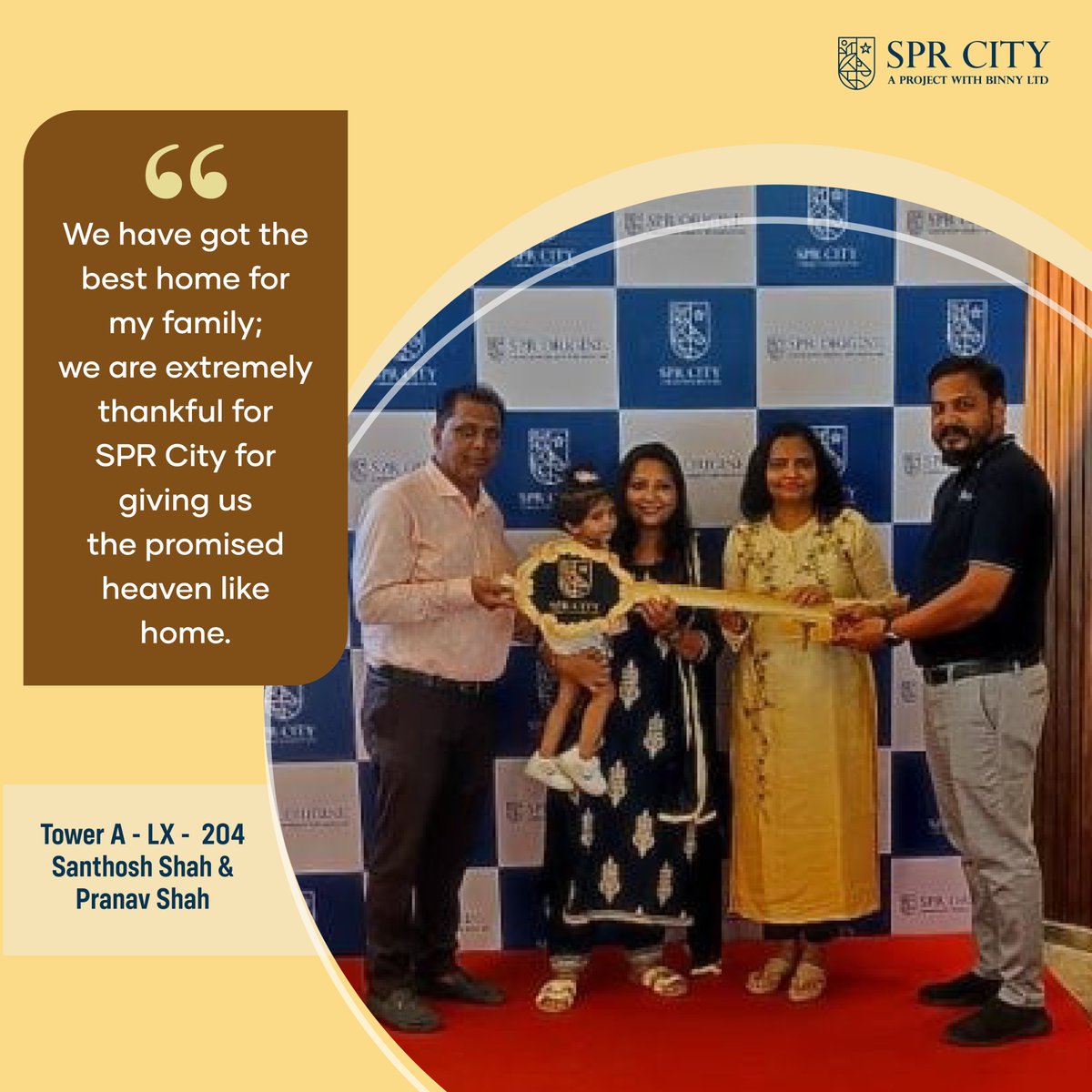 SPRHighliving's tweet photo. We don't just want to construct buildings, we want to build homes, a better lifestyle, and a strong relationship with our customers which is established on trust. Welcome to SPR India.
#SPR #SPRIndia #SPRHighliving #RealEstate #Chennai #chennairesidential #happycustomers https://t.co/X16hRGOE4i