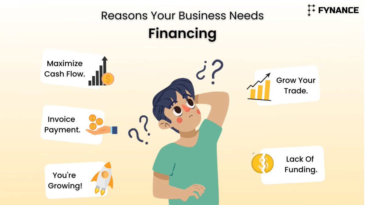 fynance_io's tweet photo. A business without appropriate funding sources will be drowned in a sea of debt. Funding is the fuel that powers a business. 💰 https://t.co/Ro1488hTyK