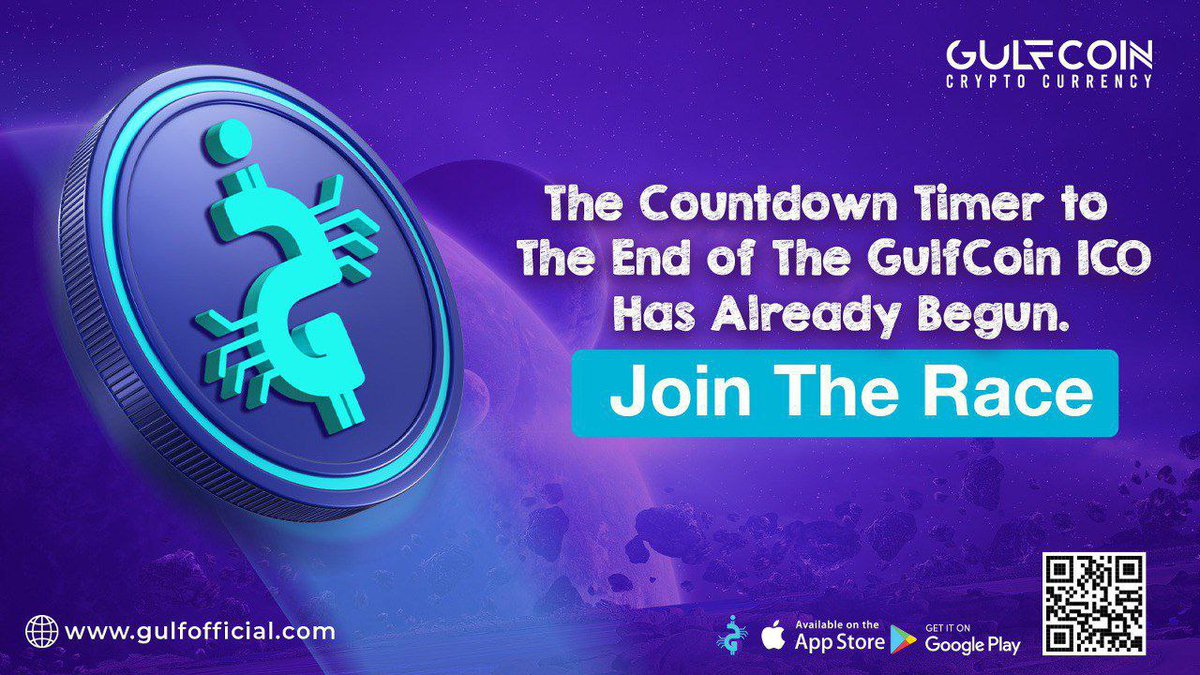 🔥GULF COIN 
💎YOUR NEXT CRYPTO GEm
🖲️ PRISING 
🖲️ 0.03 $ Now
🖲️ ICO Ending on:- June 15th
🖲️ KYC + AUDIT:- SOKEN $ SOLIDPROFF
 PROJECT 
 GULF EXCHANGE IN JUNE 
 BUY &amp;  HOLD FROM 🌍:- gulfofficial.com
