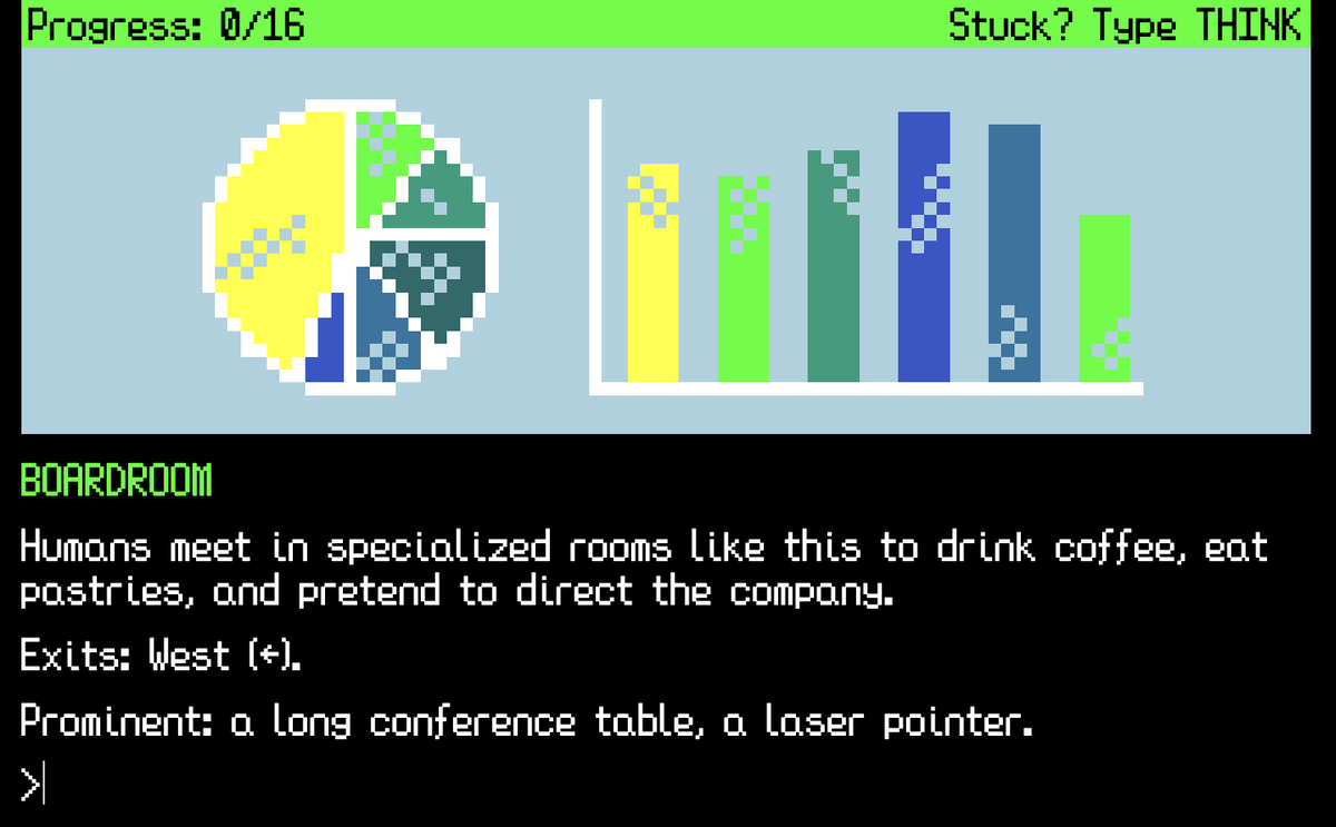 The results of the Text Adventure Literacy Jam 2022 are in.

Well done to <a href="/dee_cooke/">Dee Cooke</a> on her win. Barry Basic is back.

Thanks to all those that entered the jam, sponsors, and the judges.

Full results, and access to all the jam games below:

itch.io/jam/talp2022/r…