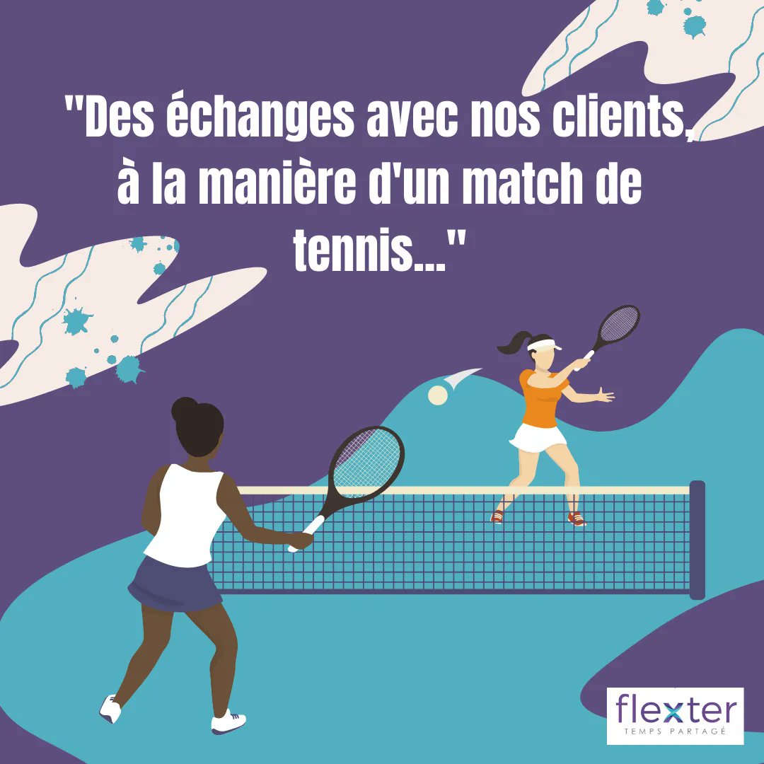 flexter_mkg's tweet photo. Hier a débuté la quinzaine de Roland Garros !  Comme dans un double, nous travaillons en équipe avec les dirigeant.e.s d’entreprise pour affronter les mêmes obstacles et trouver les meilleures solutions ! Alors… Qui pour un match avec Flexter? 😉 #conseil #tempspartage https://t.co/TayhCLigbe