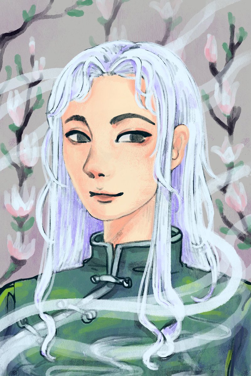17Deepblue's tweet photo. ลองลงสีแบบทับเส้นกับบรัชแบบหยาบๆ อันเดียว https://t.co/FIChNvaskh