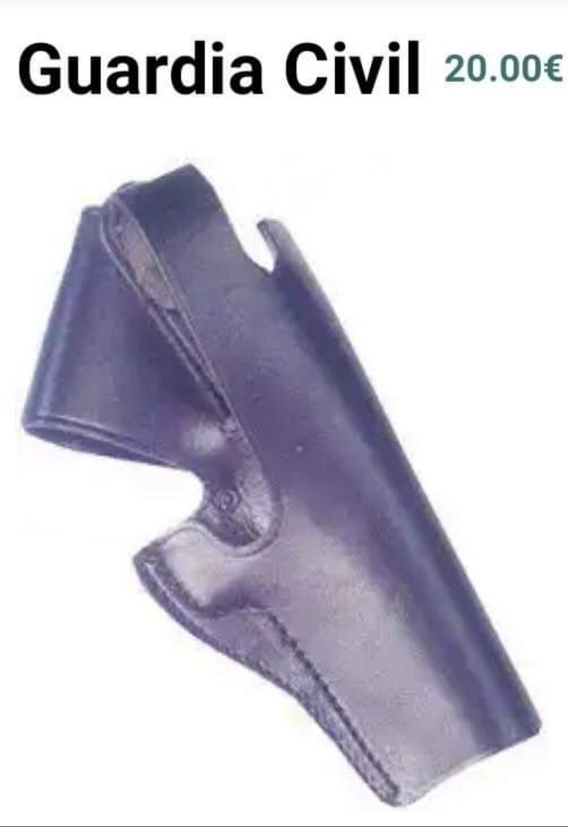 jucilnacional's tweet photo. Ertzaintza: Funda antihurto Safariland 6360 Nivel III

Mossos: Funda antihurto King Cobra rigida Nivel III

Guardia Civil: Funda Guarnicioneria Roal

El ministro del interior deja que se juegan la vida sin disponer de este recurso policial tan esencial.

#EquiparacionYa https://t.co/82rbnEjhdv