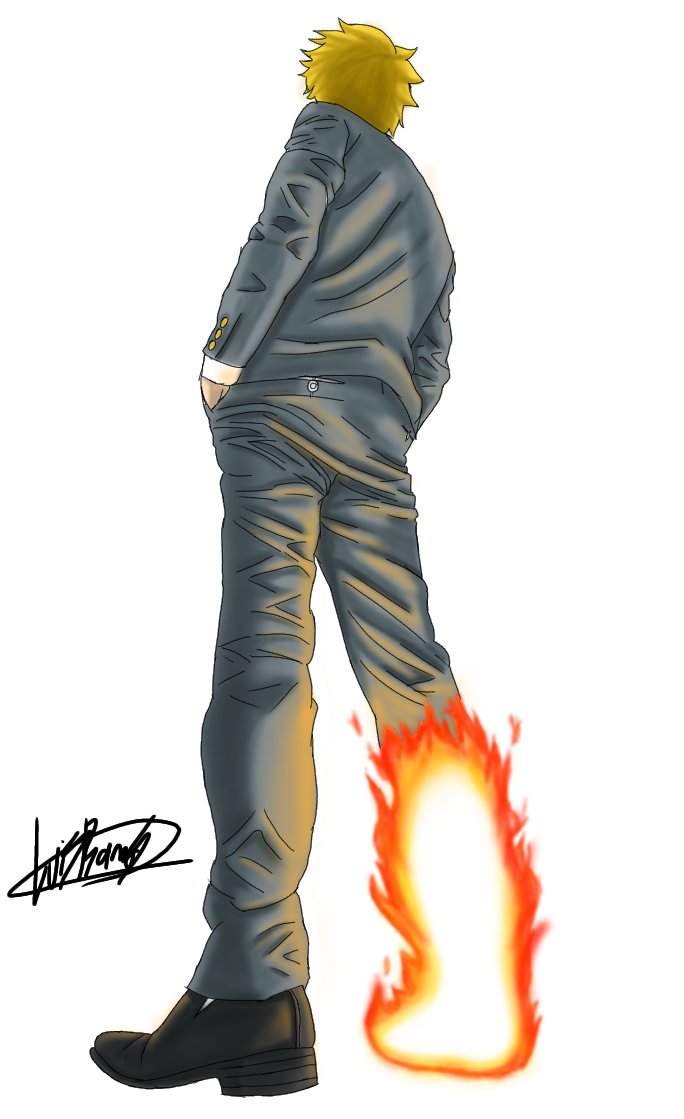 KingSIGN17's tweet photo. Kuroashi no Sanji
#OnePiece #Sanji #DiableJamble #Fanart #Anime https://t.co/tmRAoDU0ja