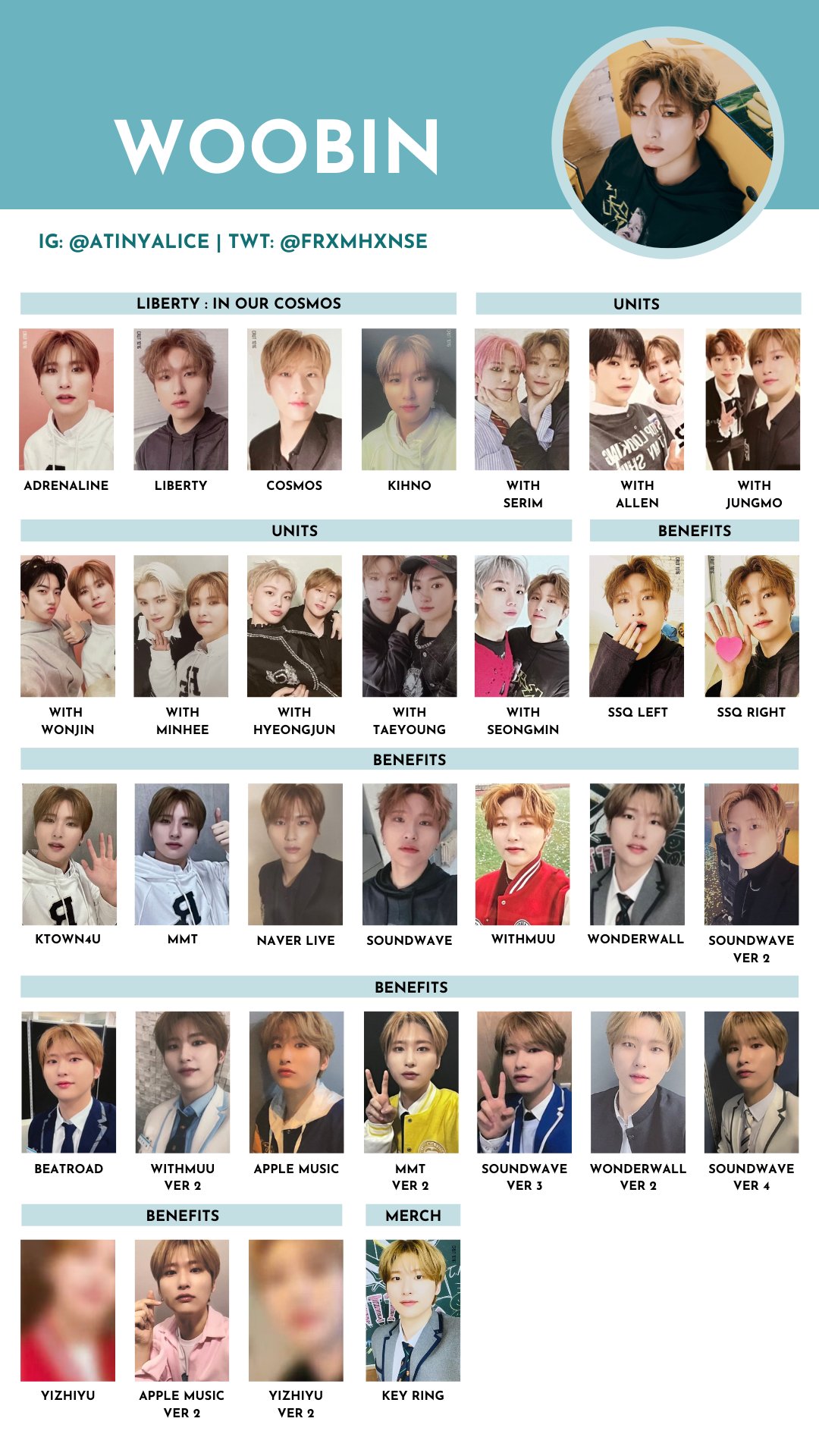 briana 🍒 в X: „CRAVITY [LIBERTY: IN OUR COSMOS] — photocard