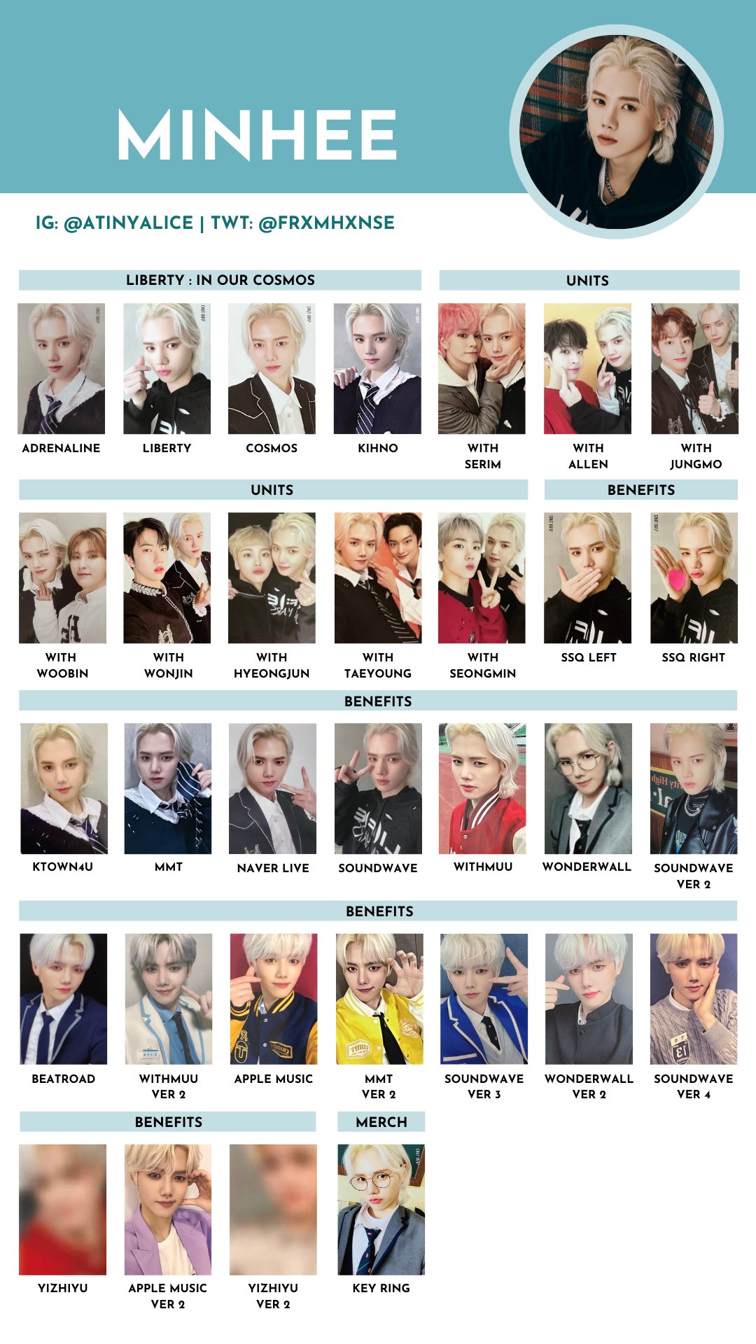 cravity soundwave 地方 特典 フォトカード ウビン WITHMUU