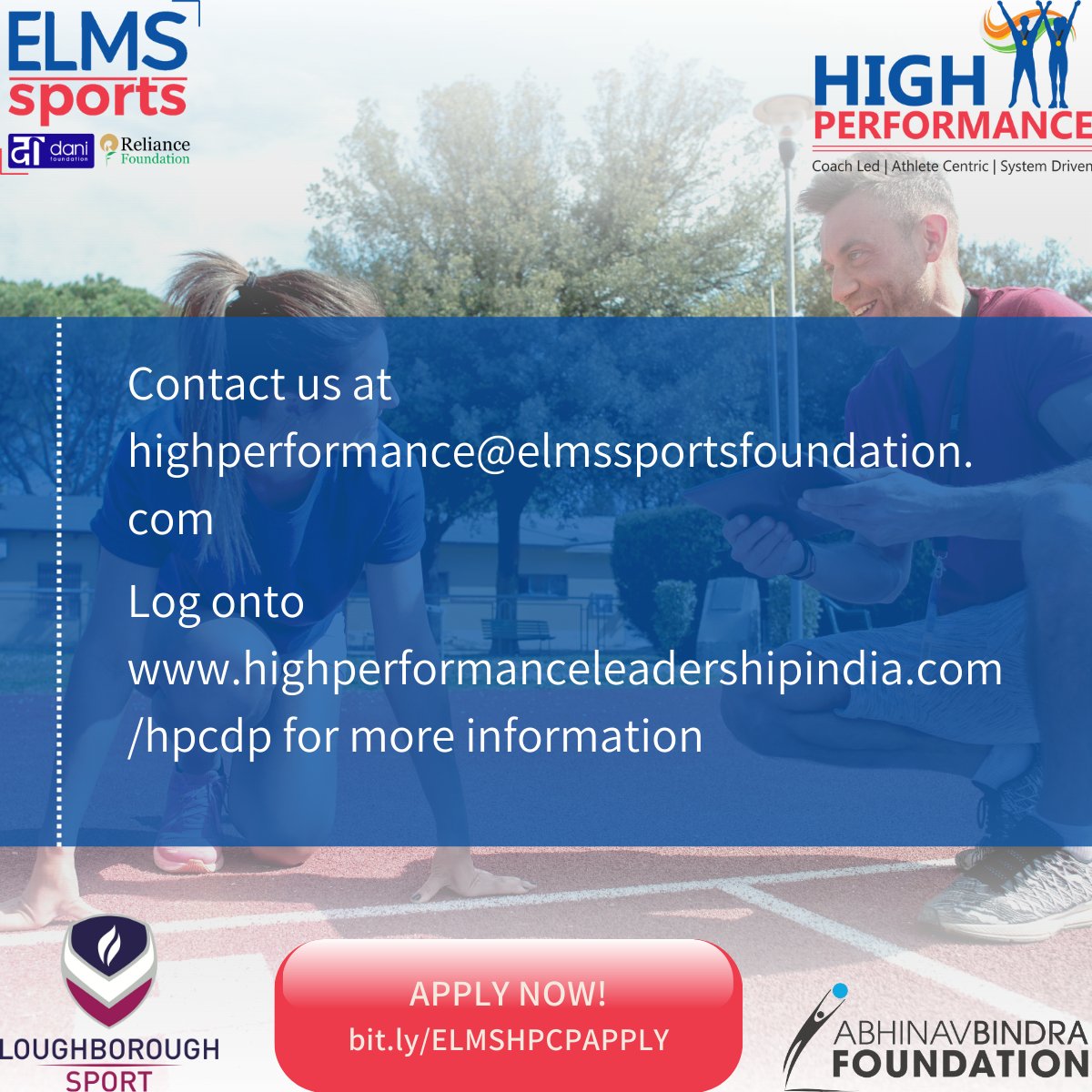 DaniSports_'s tweet image. Knowledge partners @abfoundationind and @LboroSport 
#athletecentric #coachled #systemdriven #seniorcoach #highperformancecoach #sportscoaching #performancecoaching #sportsecosystem #performancemanagement #sportsscience