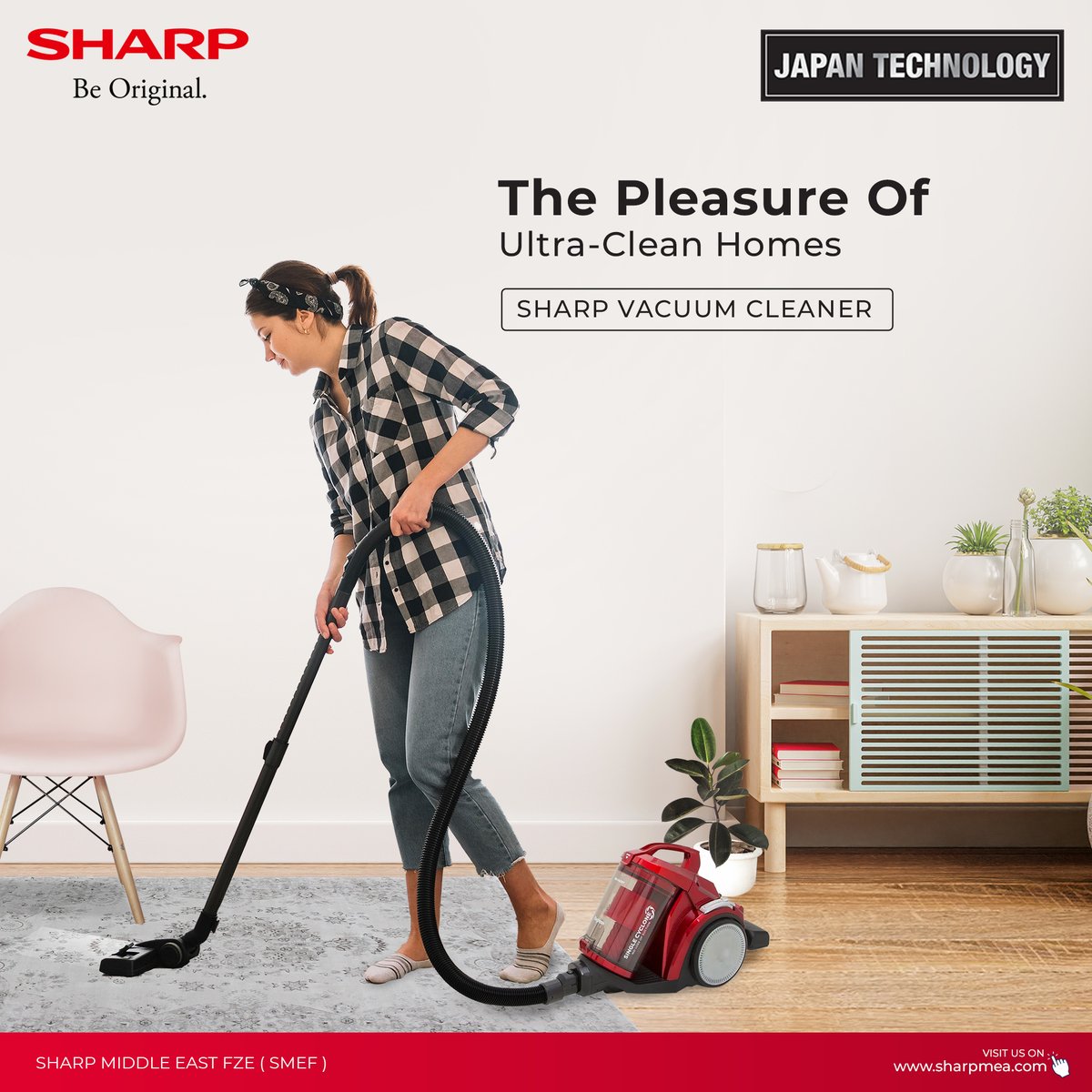 sharp_ce_mea's tweet photo. SHARP VACUUM CLEANER Boasts Amazing Stylish Design With Easy to Use Features. It Comes With Dust Protection, Exhaust HEPA Filter, Big Capacity Dust Bag And An Onboard Compartment To Keep Your Small Accessories.
#sharpmea https://t.co/OSnOsYHLHQ