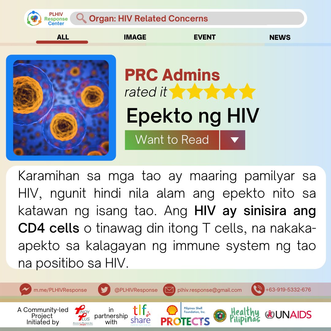 PLHIVResponse's tweet photo. Mayroon ka bang mga katanungan tungkol sa HIV o di kaya sa CD4? Maaaring tawagan o makipag-ugnayan sa PRC. #CD4Cells #TCells #HIV #AskPRC #AskPRCNow https://t.co/oCFihDUcR6