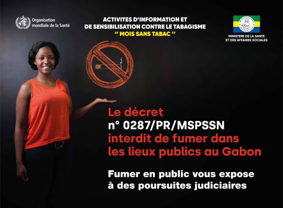 SanteSocialeGA's tweet photo. #STOPTABAC  🚭 |  Fumer en public vous expose à des poursuites judiciaires. https://t.co/2VIwAeLfrB