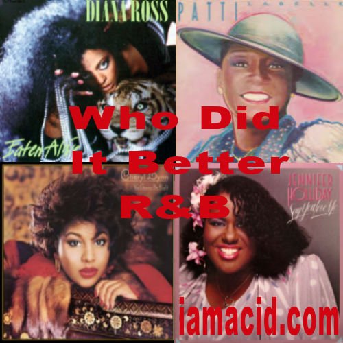 Acidda1's tweet photo. WDIB R&B 142 https://t.co/VJdVbGwsHk via @acidda1 Who had the better album ? @DianaRoss, @MsPattiPatti, Cheryl Lynn or Jennifer Holliday #QOTD #WDIB #IAmAcid #QuestionOfTheDay #WhoDidItBetter #Admiration #Splash #Hiphop #RBMusic https://t.co/21KnvTaTXr