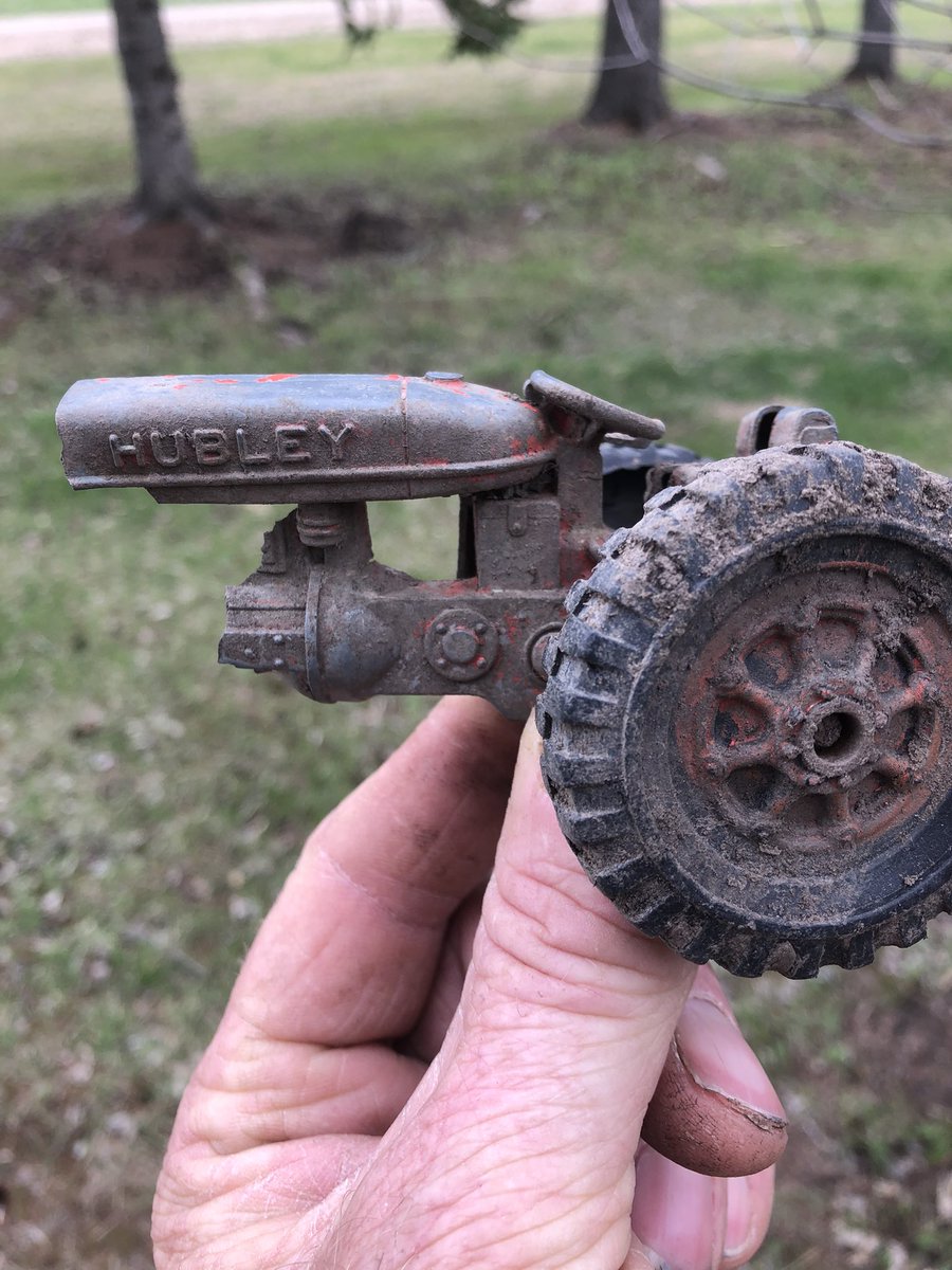 dmhoiland's tweet photo. Doing a little yard clean up today and uncovered this little beauty. Anyone ever hear of a Hubley? https://t.co/g5q827FIcO