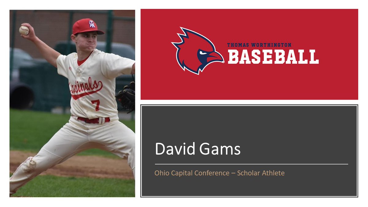 David Gams - OCC Scholar Athlete
