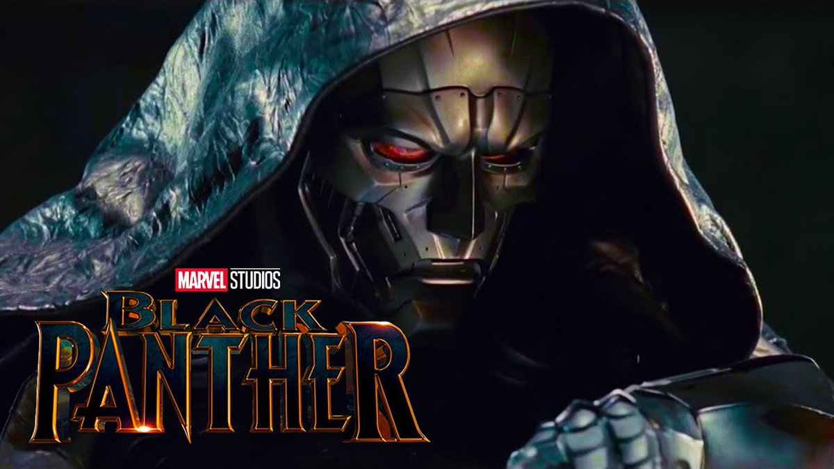 mxhsink's tweet photo. *BREAKING NEWS*: #DrDoom is rumoured to be in the #BlackPanther sequel. https://t.co/5nNtnCl5mN