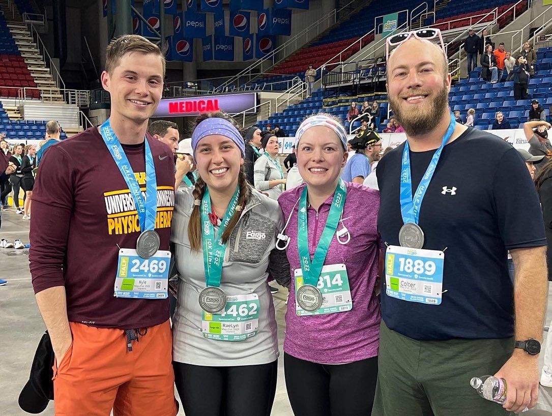 KyleKnutsonPT's tweet photo. Less than 90 minutes for 13.1 miles ✅ #personalrecord #HalfMarathon https://t.co/nMKArc0QbZ