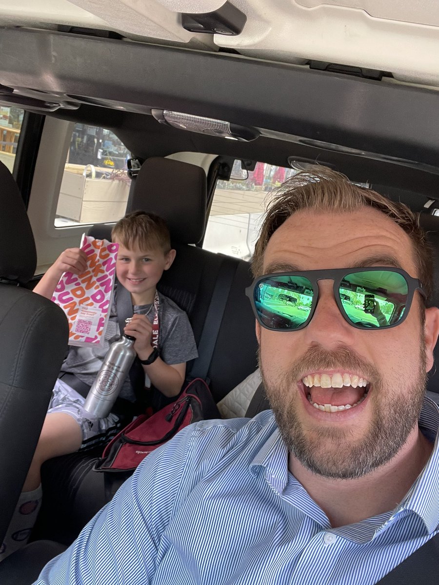 Mr. Paris got another day off on Friday thanks to Principal for the Day Danny. From saying the announcements to talking school start times with Supt. Welch, Danny did a great job. 

And he didn’t forget the donuts and coffee!

<a href="/DedhamSchools/">Dedham Public Schools</a> <a href="/DedhamThrives/">Town of Dedham</a> #Dedham