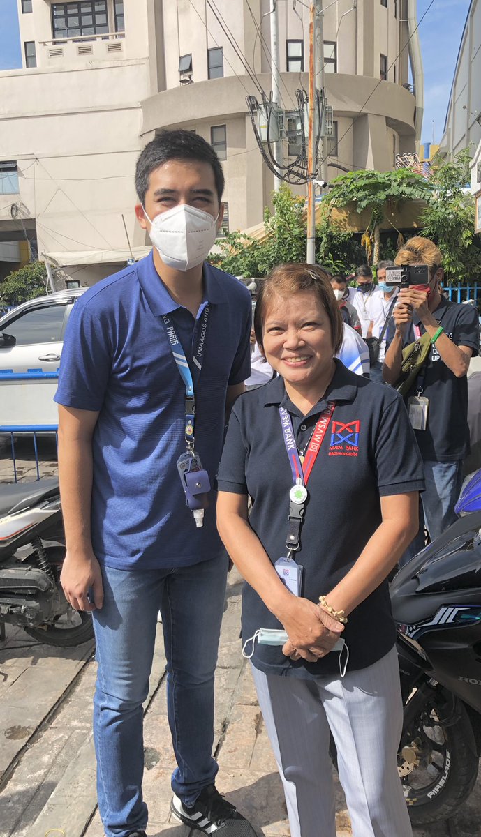 With Mr Pogi Mayor Vico Sotto, very kind and accomodating❤️