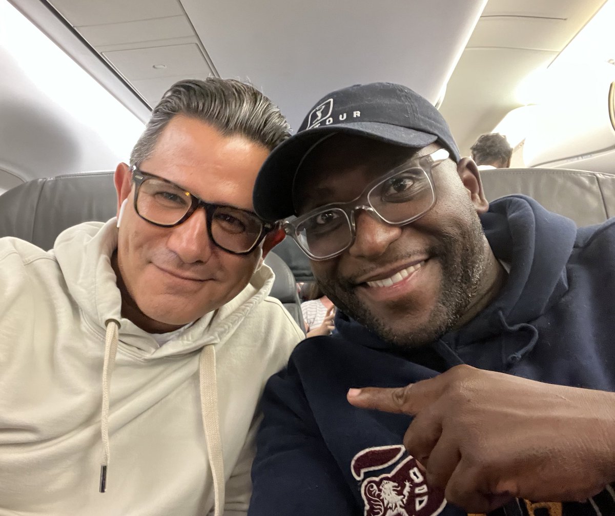 Sometimes you meet the nicest people on flights - his name is Shevrin, and he’s a legislator.