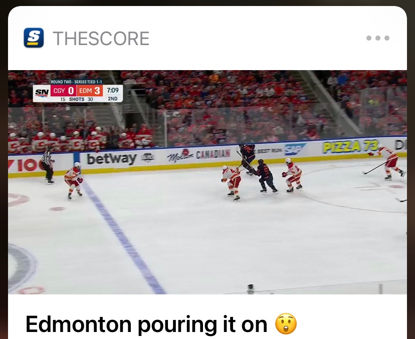 LIbz68's tweet photo. Even @thescore is on broad with #POURITON @nielsonTSN1260 @Lieutenant_Eric #AMNasty #6oclckers https://t.co/RTDXycvfrh