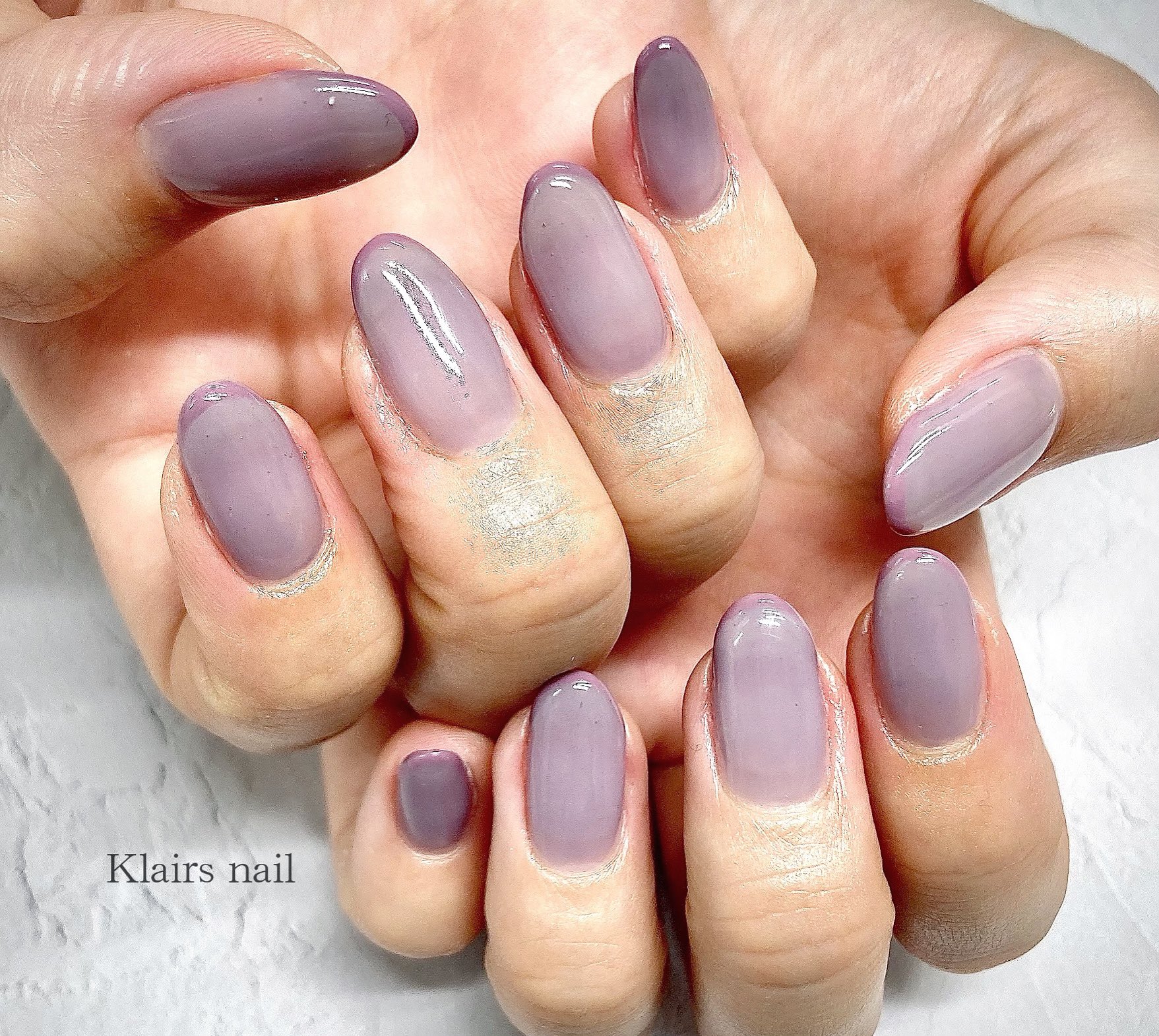 Klairs Nail くすみカラーでスキニーフレンチ 程よい透け感です ネイルサロン ジェルネイル ネイルケア ネイルデザイン ニュアンス T Co Ayx80bmckn Twitter