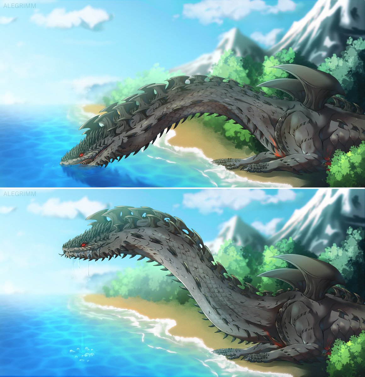 alegrimm2's tweet image. #MonsterHunter  #dalamadur

Beware of this thirsty Dalamadur.....

commission for Sylvio :3