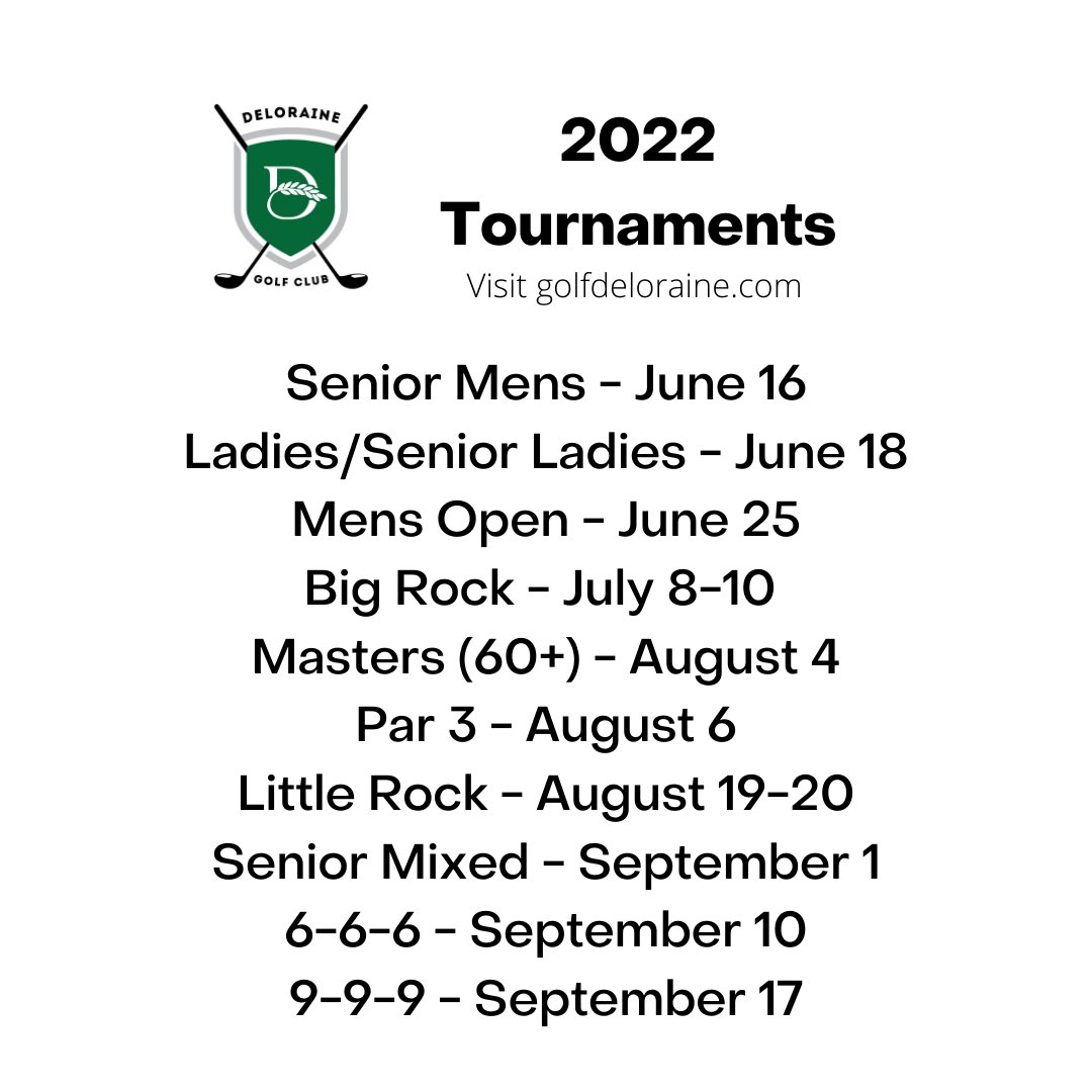 Mark your calendars!