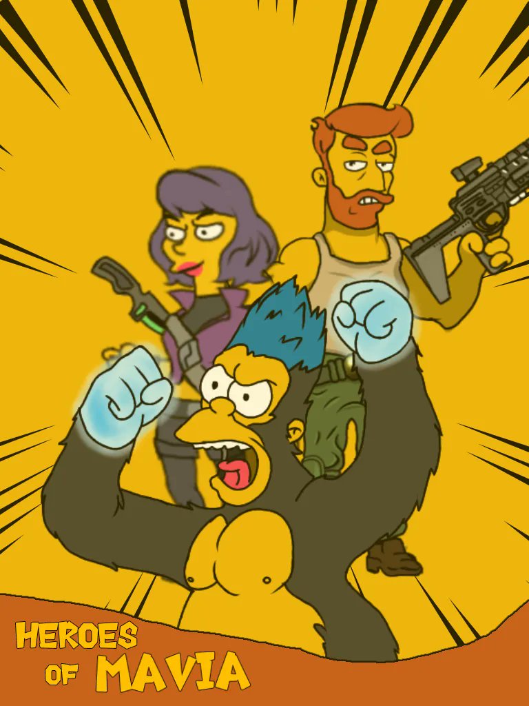 _Saiyonara's tweet image. Simpsons × Heroes of Mavia
Hope you like it guys @MaviaGame 💛

@maviahunters 
#Maviaarts #Maviahunters #NFT #NFTCommunity