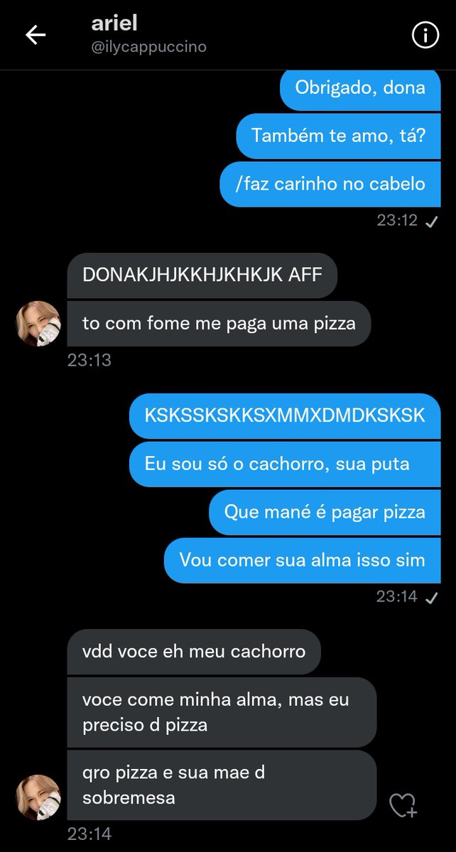 Eu i a Ariel amizade forever verdadeira