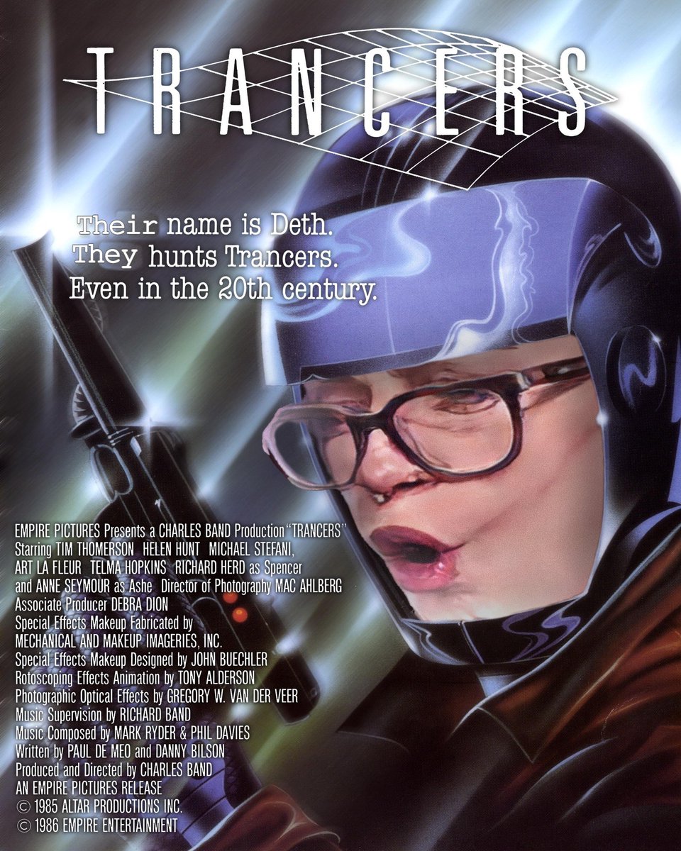 trashoverloaded's tweet photo. What’s the best six movies about cyber vampires? That’s right, Trancers https://t.co/PQ5WPws9tK