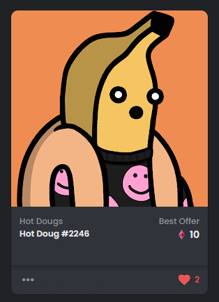 <a href="/hossafy/">Hossafy</a> <a href="/hotdougsnft/">Hot Dougs NFT</a> Love hot Doug's!!!!