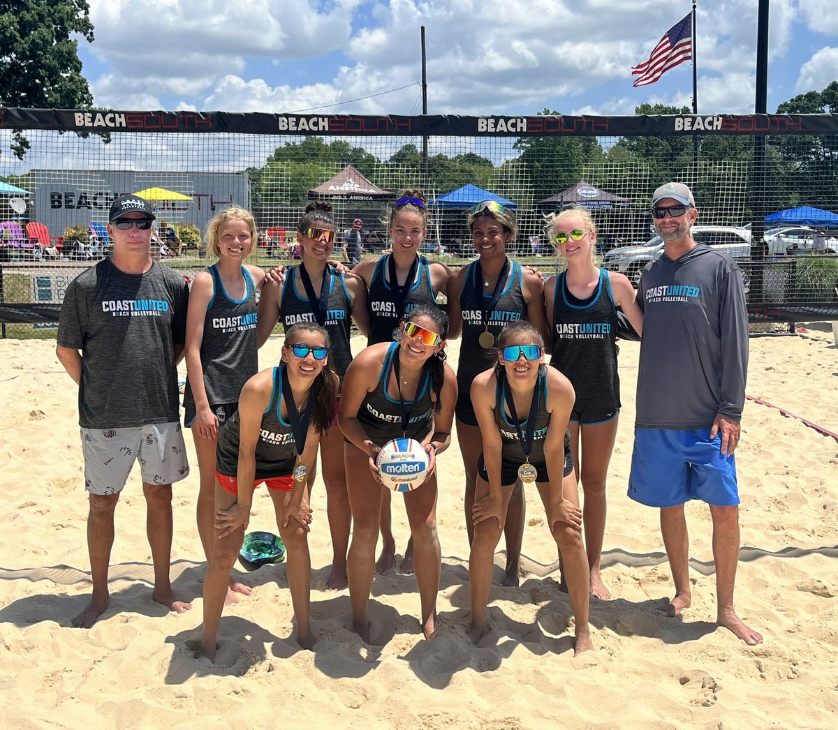 Great weekend with amazing people! <a href="/GSJCoastUnited/">Grand Strand Juniors Volleyball Club</a>