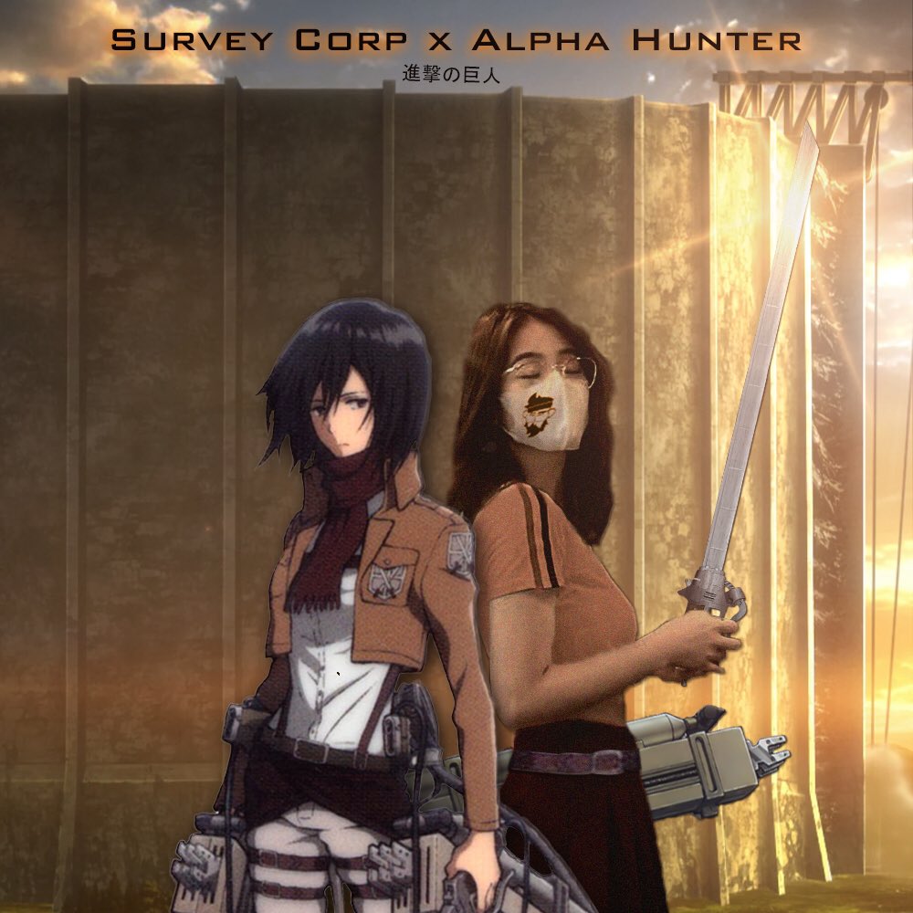 labradoreth's tweet photo. SURVEY CORP x ALPHA HUNTER
➡️ @CryptoSushiii 

Their working together to defend the weakest and help their community.  This is a couple that rocks in @JIKANSTUDIOS space! https://t.co/qgElD51JDS