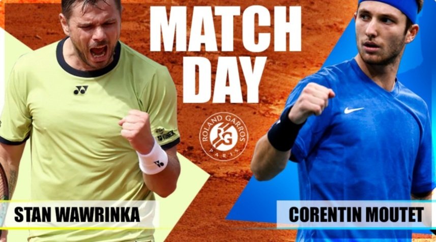 chda7777's tweet photo. Good luck to Stan today in his first match for two years in Paris 🍀💪

#RolandGarros #Allez #GoStan #Moutet #Wawrinka #stanwawrinka #stanislaswawrinka #Vallverdu #TeamStan https://t.co/AC5KClPHiJ
