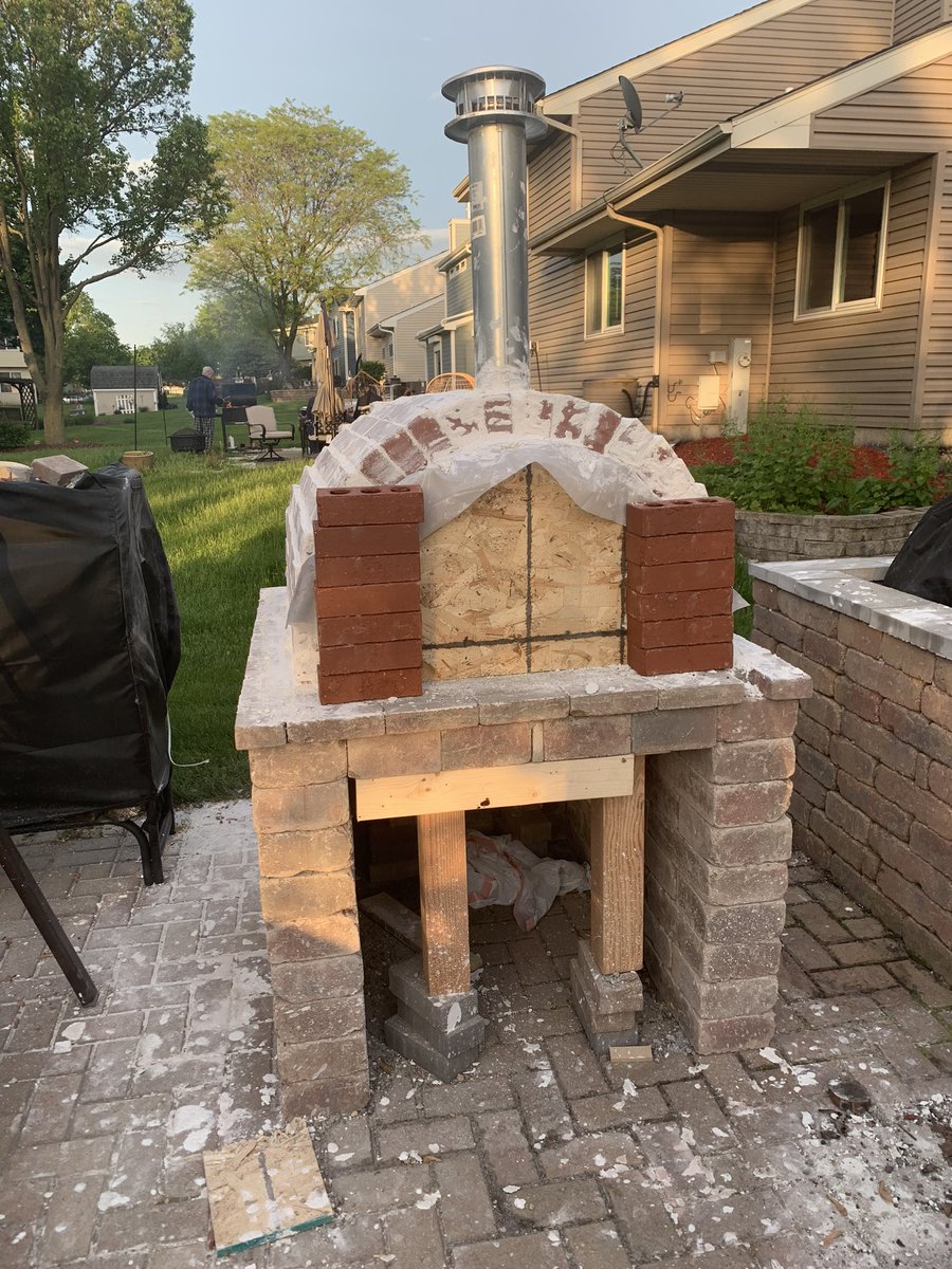You can be innovative at home too.. my family is building a pizza oven!  #iledchat