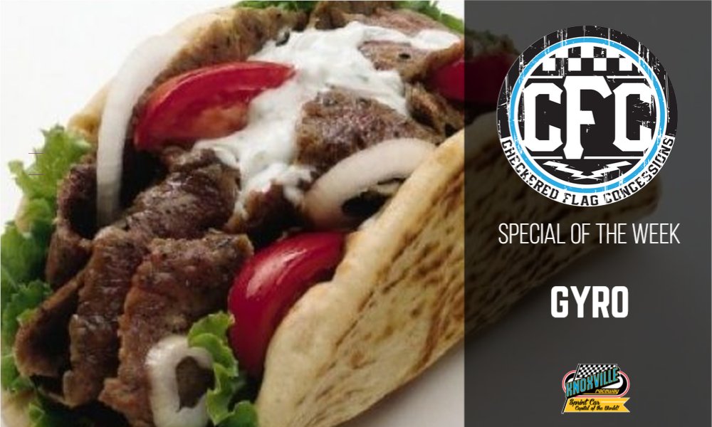 The #CFC Special of the Week this Saturday Night will be The Gyro!