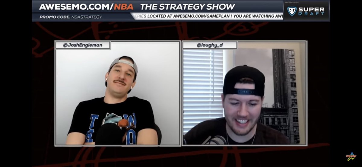 proudpapa1981's tweet photo. classic @loughy and @JoshEngleman moment…can’t wait for the NBA finals watch party #Awesemo https://t.co/o78pgaMmUn