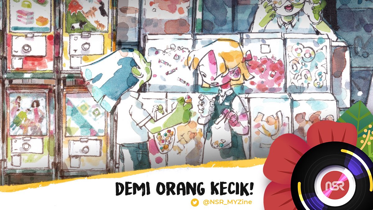 Elliethopia's tweet photo. Heyafolks! If you’ve not heard , @NSR_MYZine will be out on the 25th of May, and here’s a preview to my little participation. Very proud of the team for pulling this together, and for letting me imposter my way through, hehe! #NSRMYzine #nostraightroads https://t.co/GV2ylEf47E