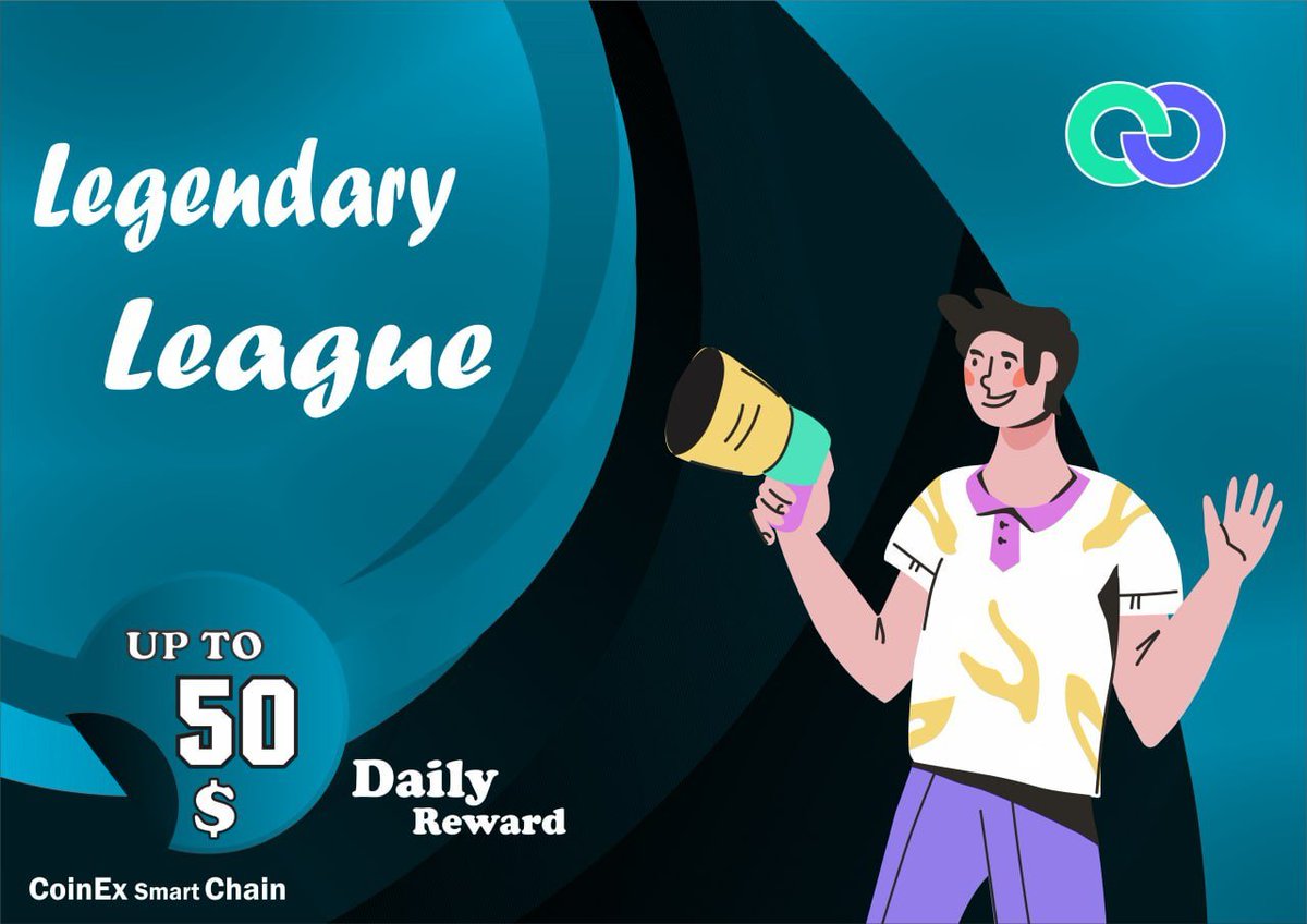 🎮 #CSC Legendary League is here!

Create content about CSC and win up to $50 worth of $CET EVERY DAY! 💰

📆 Day 1 of Week 1
🎯 Quote Tweet with your own #CoinExSmartChain content
✅ Finish tasks: gleam.io/cJ2lF/csc-lege…

Submission ends 12PM UTC 23rd May. Good luck! 🤩