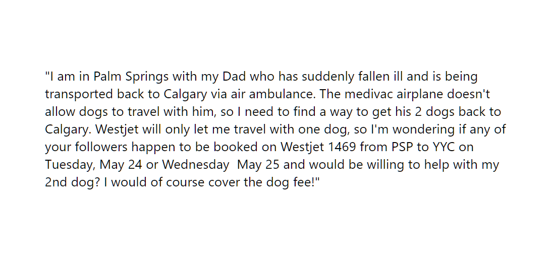 cmcalgary's tweet photo. Question from an e-mail. 

If anyone is able to help please e-mail me and I'll connect you with OP: crackmacsCalgary@gmail.com 

ty

#yyc #westjet #palmsprings https://t.co/WWT2zilwtx