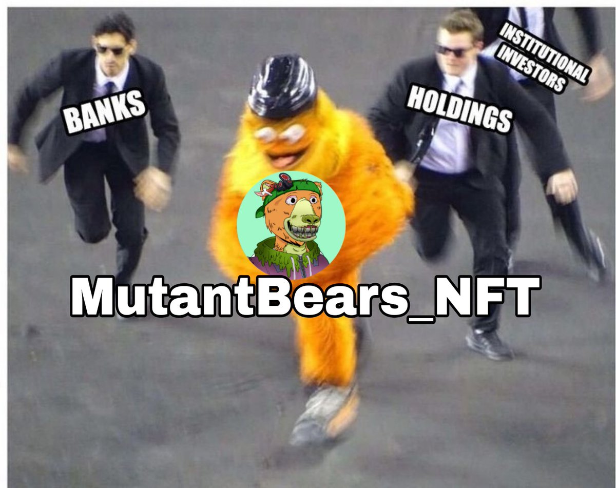 sunandrajat46's tweet photo. @MutantBears_NFT My entry
@MutantBears_NFT
Tag
@maria
@budi
@kristin
#MuntantOkayBears #MemeContest
#MEMES #ETH #BearContest #NFTs https://t.co/hPKsS1Wvca