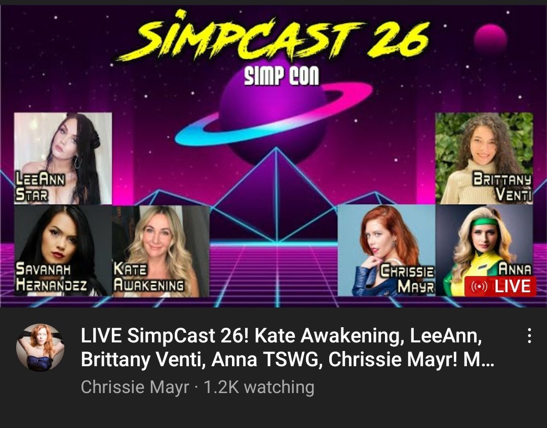 GNinjuh's tweet photo. 👩🏻🦰#ChrissieMayrPodcast🎭🤣 PRESENTS
#SimpCast
#0026 SIMP CON 🔴LIVE From MEGACON
@ChrissieMayr
@thatstarwarsgrl/@ArtTswg
@BrittanyVenti_
@Leeannstar2
#KatesAwakening
🔧in':
@FrankP614
#Megacon
✨https://t.co/iYI6stRM5i✨
#LIVEFromJanuary6th👇🏾 https://t.co/IqETDfWM4w https://t.co/nxmU1s9xGe