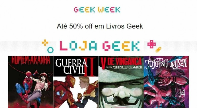 livrosbananami1's tweet photo. 🚨 _FESTIVAL GEEK GAMER #AMAZON_ 🚨
📚 *Livros com até 50"% de Desconto:* 😱
🛒 Compre aqui: https://t.co/HTNkTquIa6
🛒 Compre aqui: https://t.co/HTNkTquIa6 https://t.co/Hyo9kicGJa