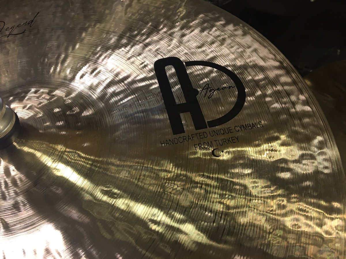 ACT_DRUM's tweet photo. 初企画[AGEAN シンバルフェア]大好評開催中！
日本のスタジオ系トップドラマーにもファンの多いトルコシンバルのメーカー"AGEAN"ならではの独特の魅力を、大量入荷により関西初の本格展開で存分に体感して頂けます！
https://t.co/6Dwp3Gv47M https://t.co/SIXYkkwrXt