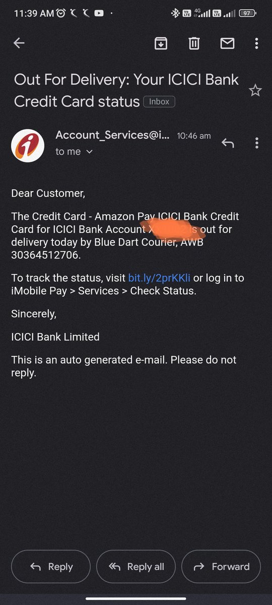 Crypto_Hunter86's tweet photo. @ICICIBank @ICICIBank_Care 
It's literally a shame for a bank like you who exploits customer. 

I have not applied for any ICICI bank credit card then what is the sense of delivering to my home 
@rohitrocksg @yaman_verma83 @Nitishek4 https://t.co/CsMQTdlRVq