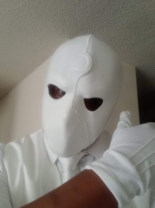 Mr Knight will see you now #MoonKnight #MrKnight https://t.co/gIiDxED8Pp<a href="/tag/moonknight"class="tags">#MoonKnight</a><a href="/tag/mrknight"class="tags">#MrKnight</a>