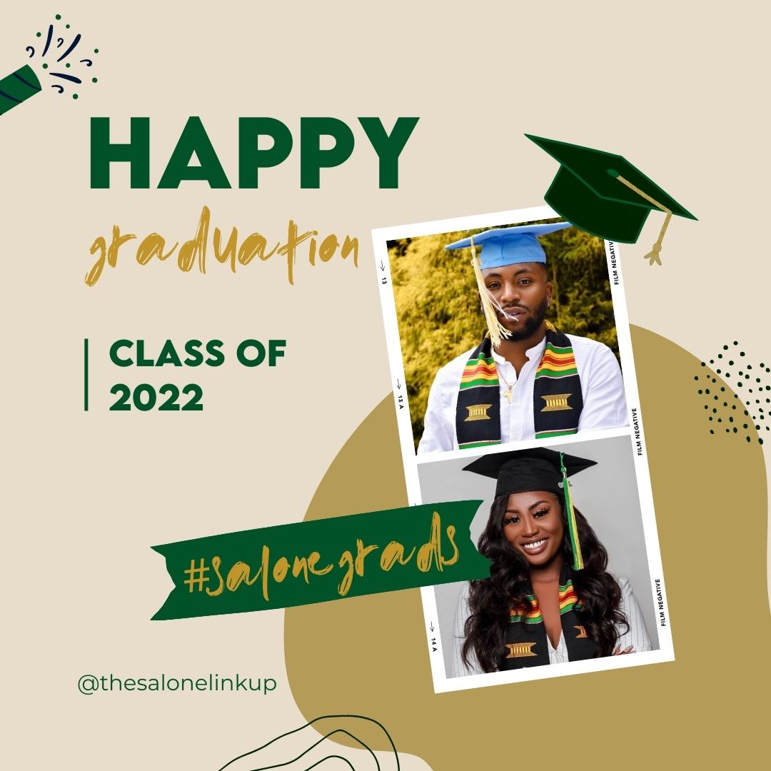 thesalonelinkup's tweet photo. SL Fam, it’s #GRADSZN!
Join us in congratulating our Salone Grads, the #classof2022! We are so proud & wish all of you the best!
If you’d like a chance to be featured, please DM/ email us your #gradphotos w/ a brief bio to info@salonelinkup.com.
#SaloneGrad #SaloneTwitter https://t.co/RHx1VfW7P0