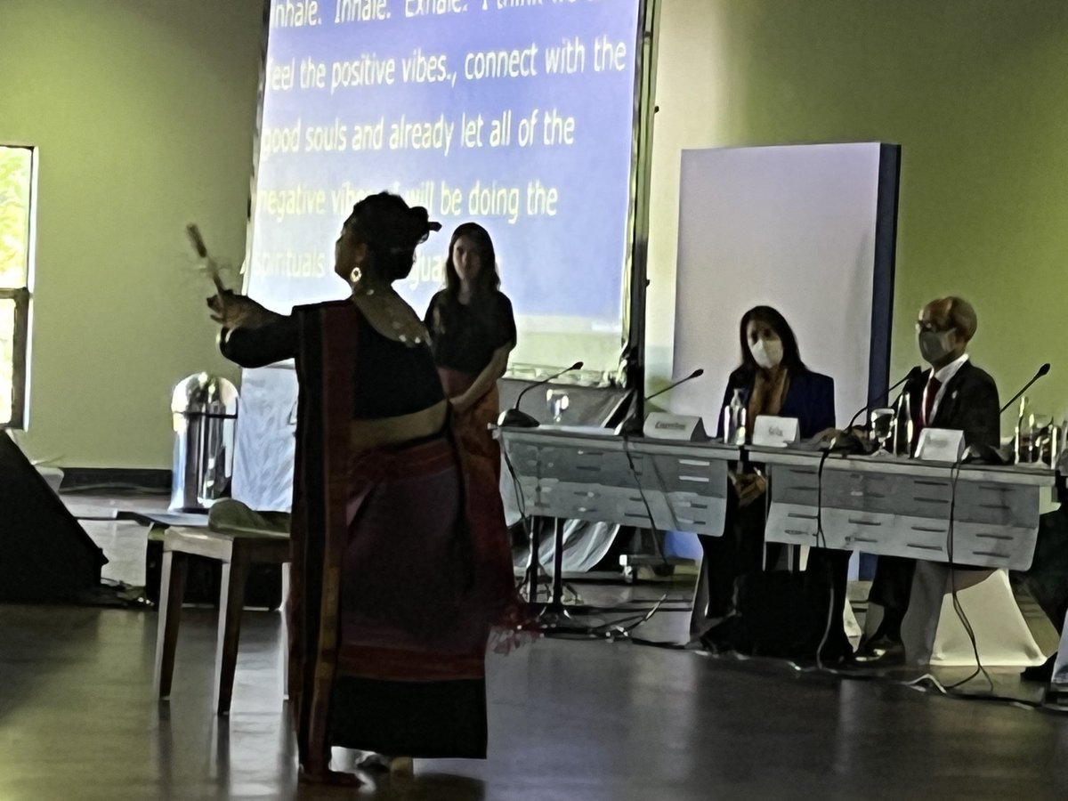 BijayKmr's tweet photo. ⁦@globalnetworkdr⁩ Becky - reiterating - the success of SEM. An all society approach with active representation of local CSOs + echoing the stakeholder voices in HLPF  - content, process n structure, knowledge mgmt, representation in GP and ROs https://t.co/DWMB5vGAWX
